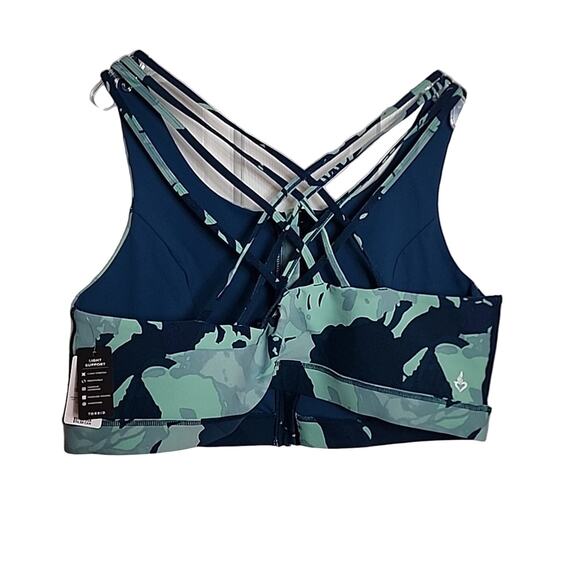 Torrid Happy Camper Low Impact Wireless Zip Front Active Bra, NWT, 4X - Picture 4 of 7